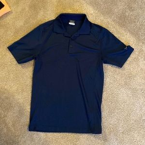 GIC MENS SMALL NIKE GOLF SHIRT NAVY